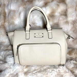 Kate Spade Marian Beige Satchel